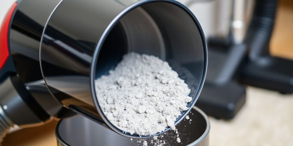 Pölysäiliön tyhjentäminen